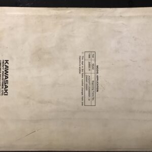 Manuale sevizio ZX-6R Kawasaki 1995