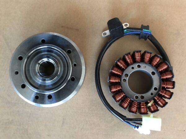 Statore generatore completo di volano Aprilia SXV RXV 450 550